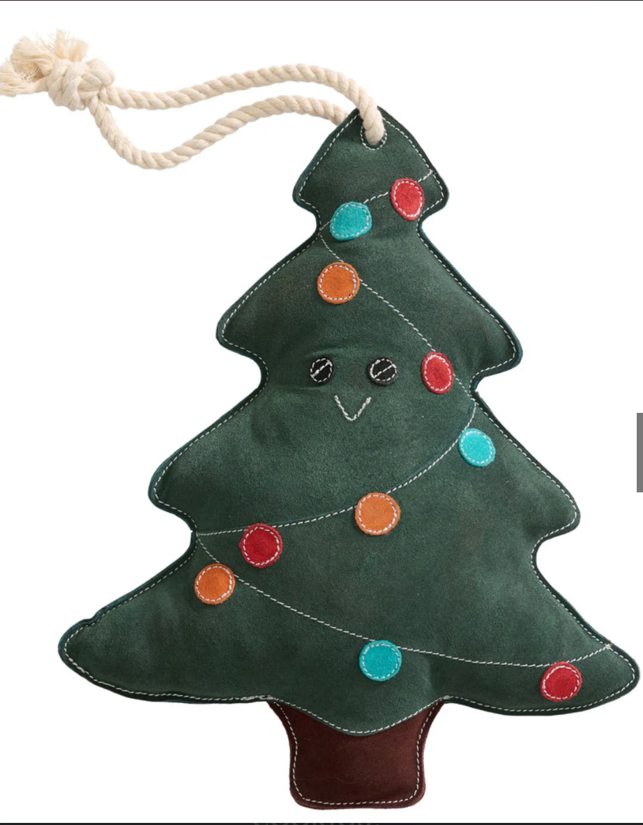 Christmas Tree Suede Stable Toy