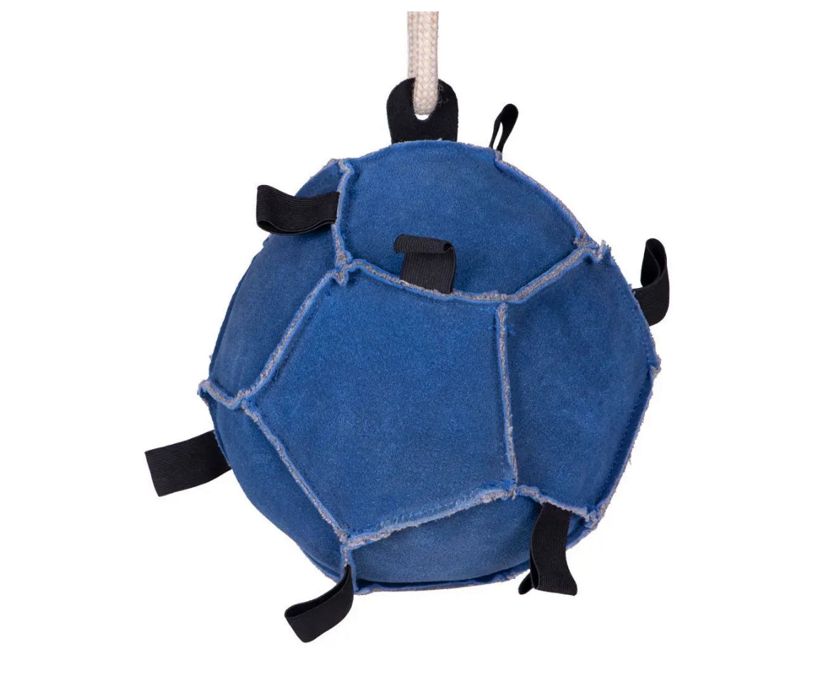 Dodecahedron Suede Leather Stable Toy- bust the boredom!