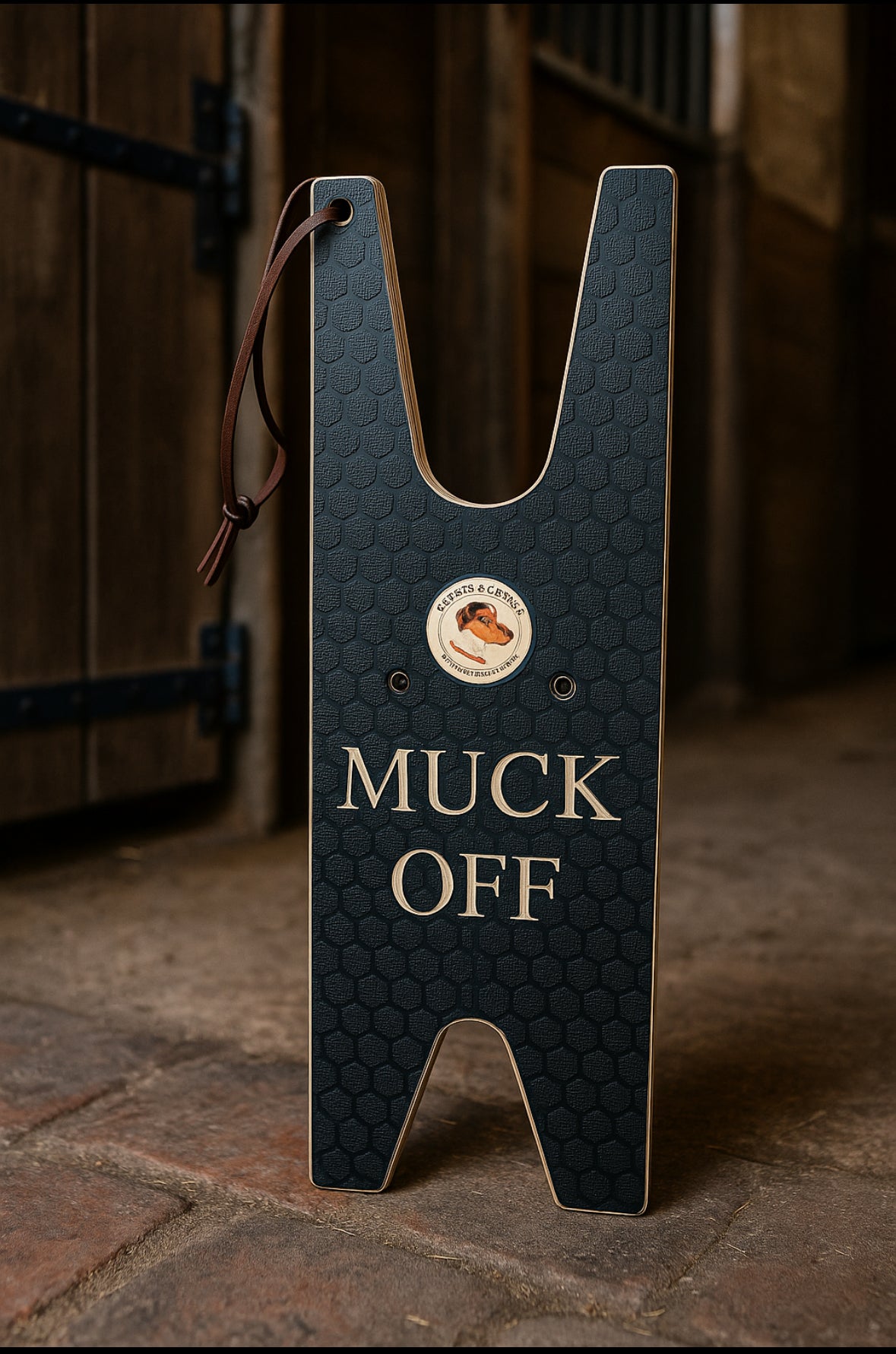 The 'Chester & Cooke' Boot Jack- "Muck Off!"  *LIMITED EDITION*