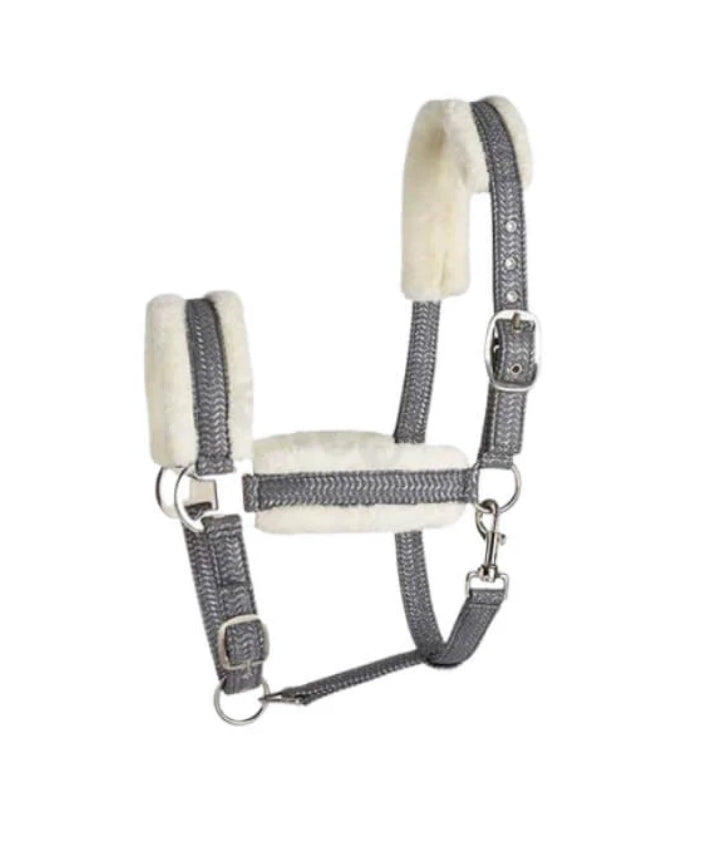 Langdale Fleece Head Collar- Sage or Pewter